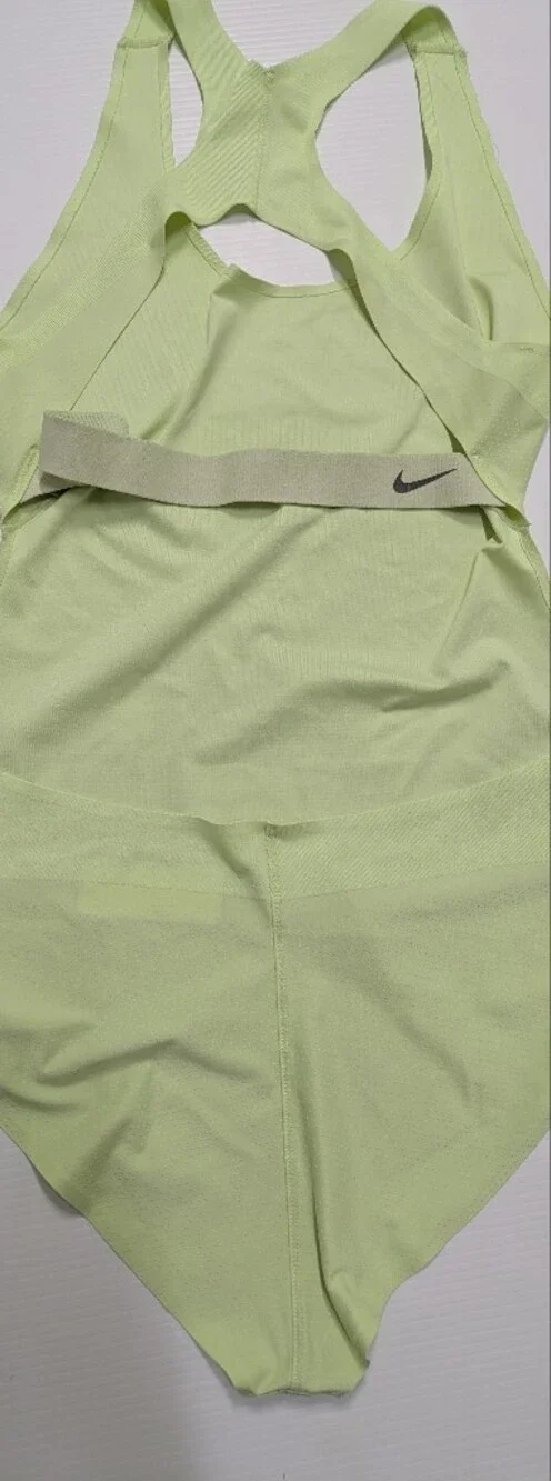 Nike Womens City Ready Run Running Bodysuit Barely Volt XL
